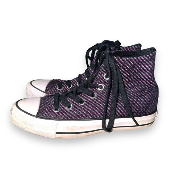 Purple Converse Allstar Chuck Taylor Sneakers Shoes Size Womens 6 - Picture 4 of 13